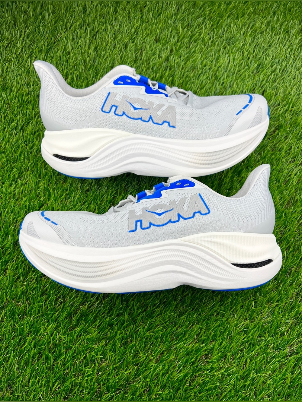 Hoka One One Skyward X Marathon Running Shoes Carbon Plated White - Mens Size 11